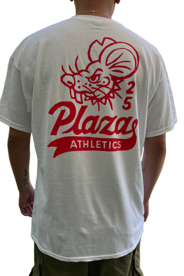 Rat T-shirt White / Red