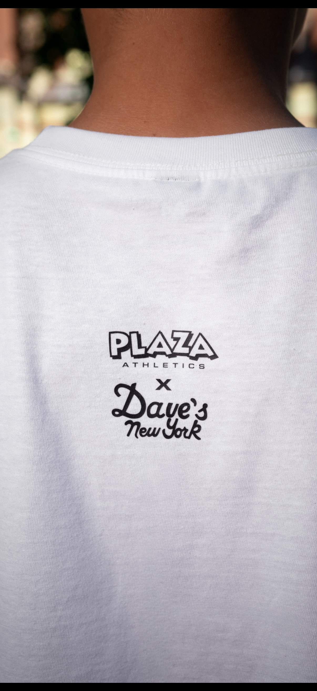 Plaza X Dave’s Truck Tee White