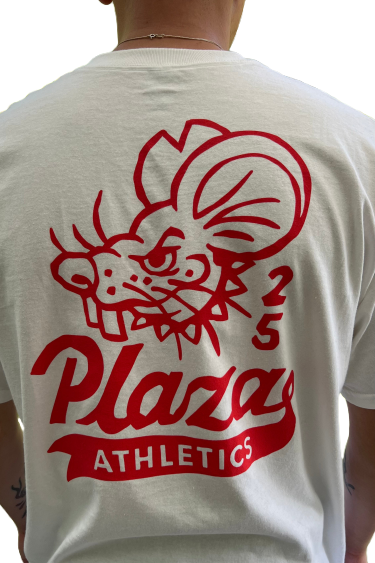 Rat T-shirt White / Red
